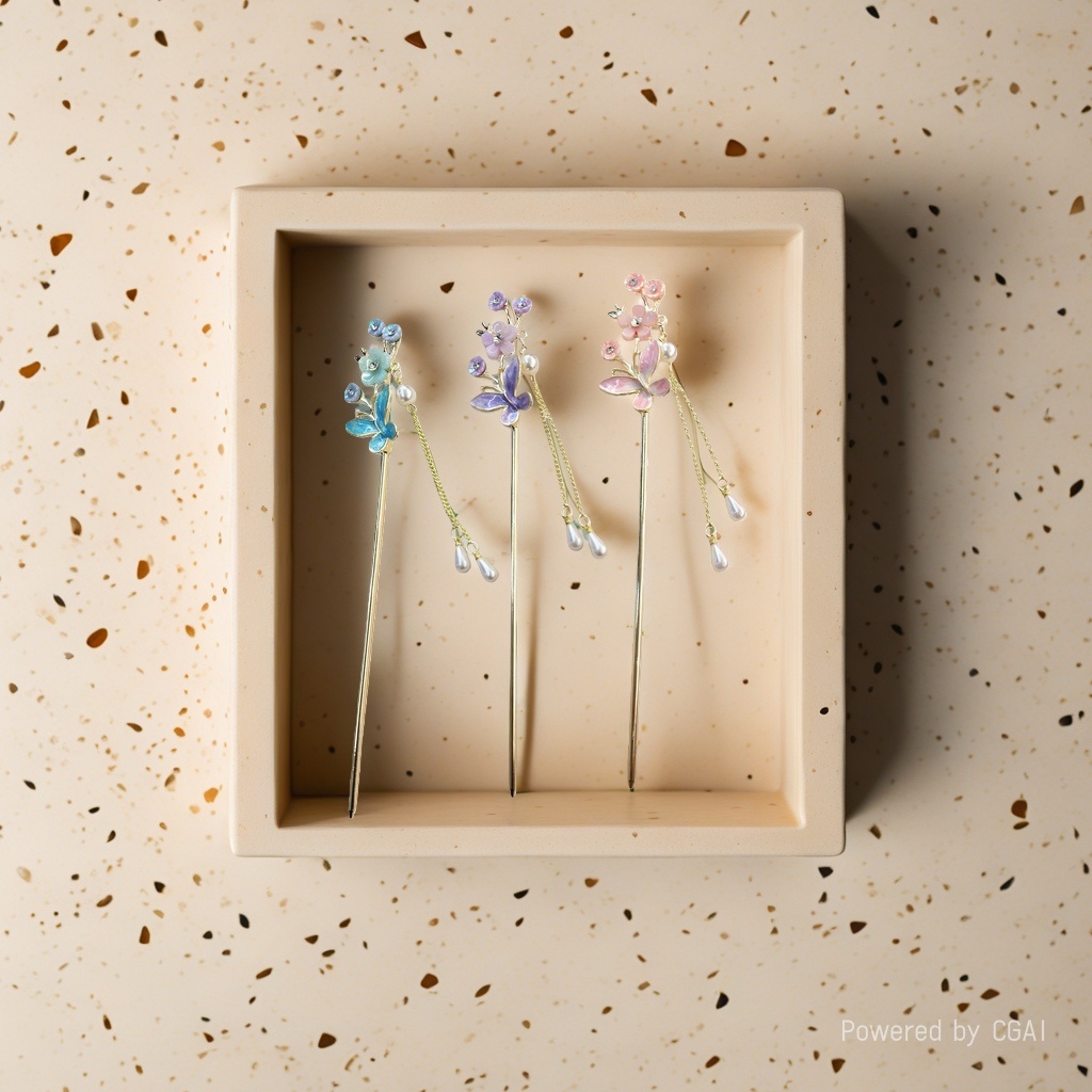 The Classic 2026 new high-end tassel hairpin for women, a new Chinese-style wooden hairpin, an ancient-style Hanfu hairpin, a modern headwear