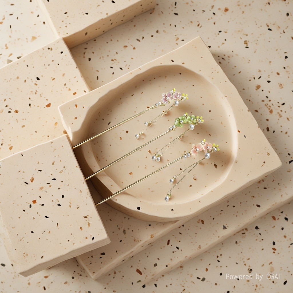 Classical hairpins for women, simple alloy, ancient-style hairpins and hair accessories details Picture