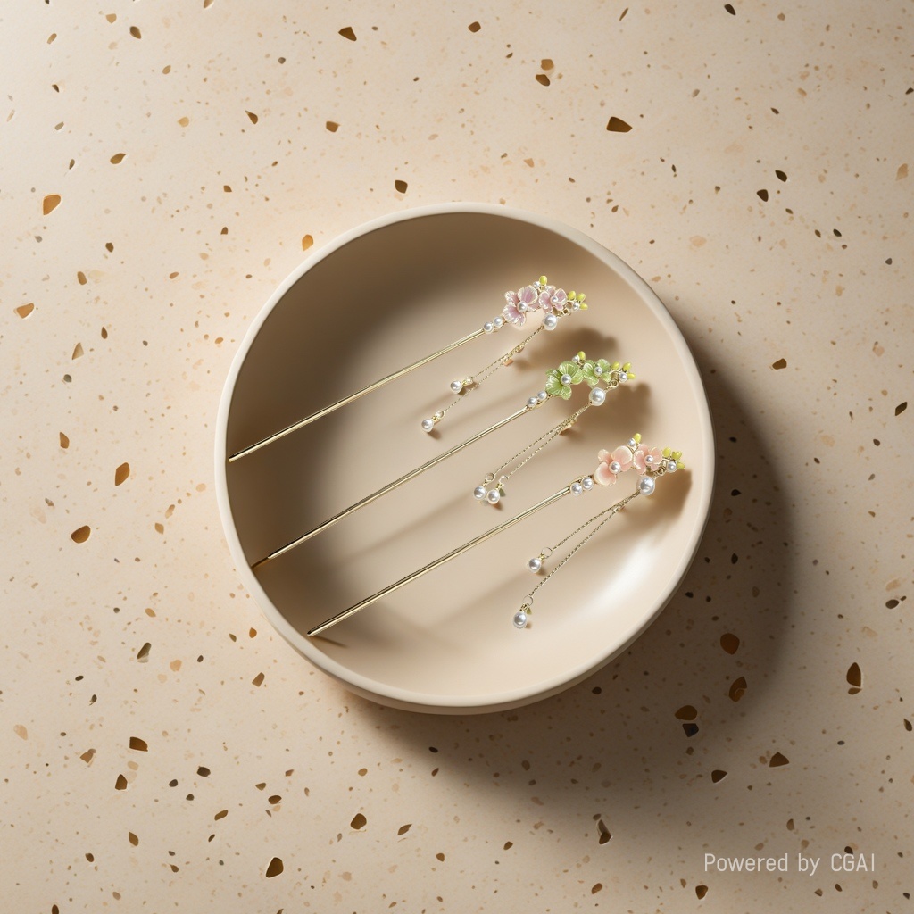 Classical hairpins for women, simple alloy, ancient-style hairpins and hair accessories