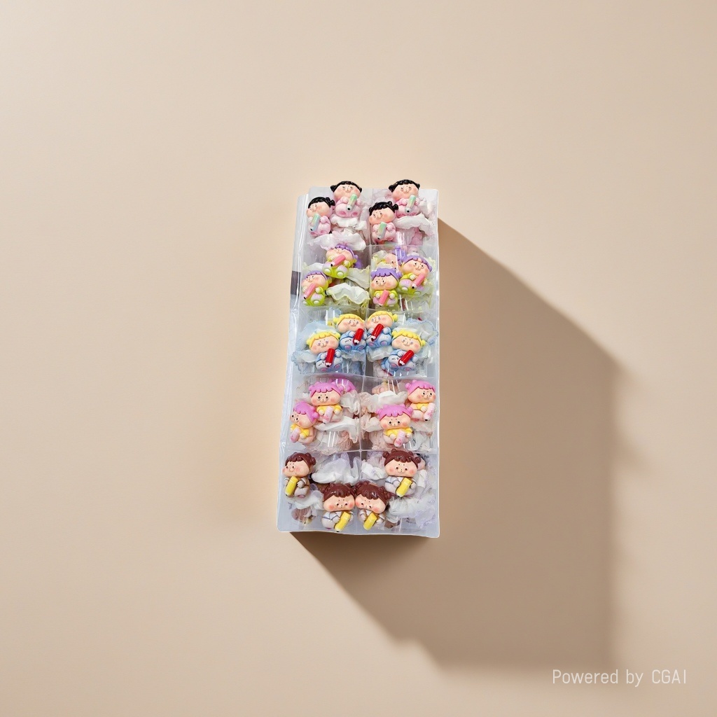 New pearl Popsicle food play children's hair clip, creative primary school hair band rubber band 093046312