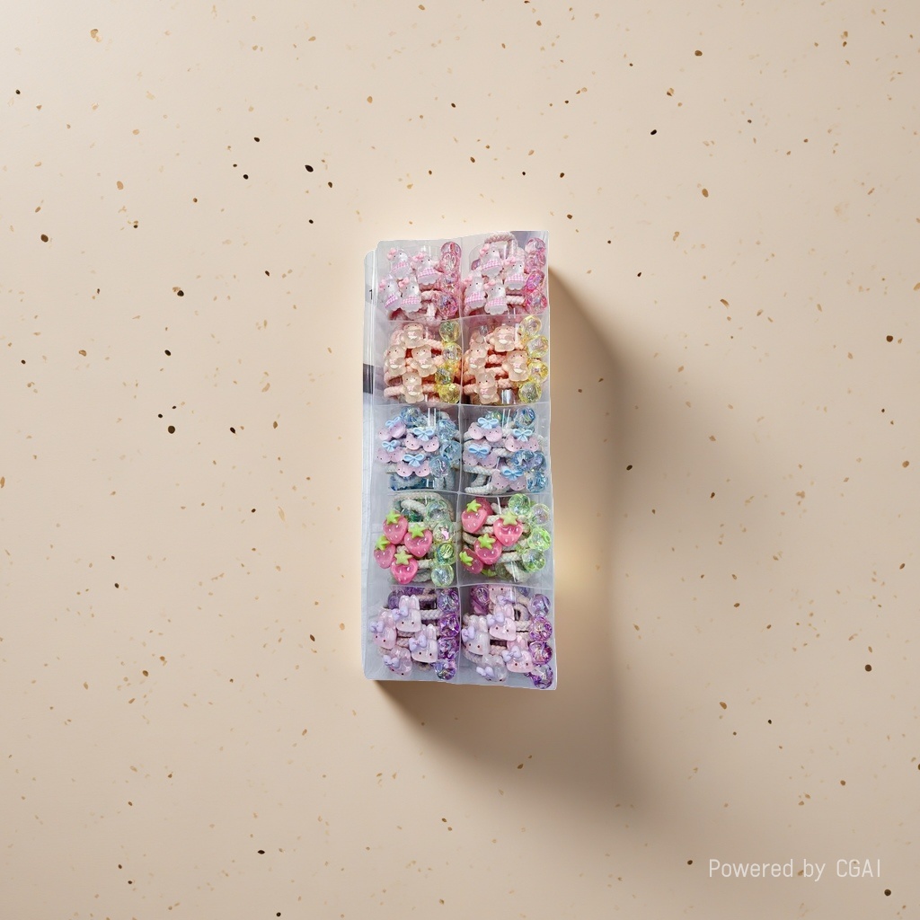 Cute cartoon children's hair bands and hair accessories, girls' hair clips and hair accessories Application Scenario