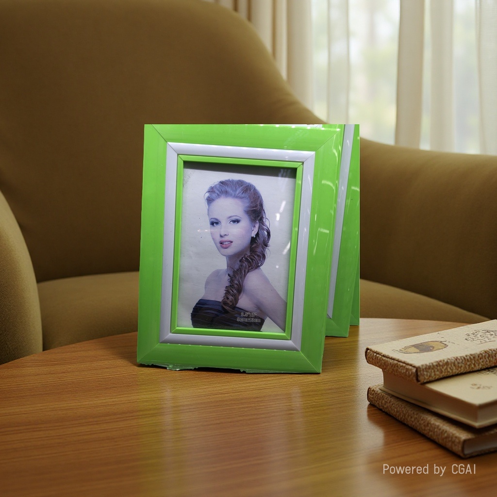 Glass photo frames, green glass photo frames, table frames, photo frame ornaments, home decoration Application Scenario