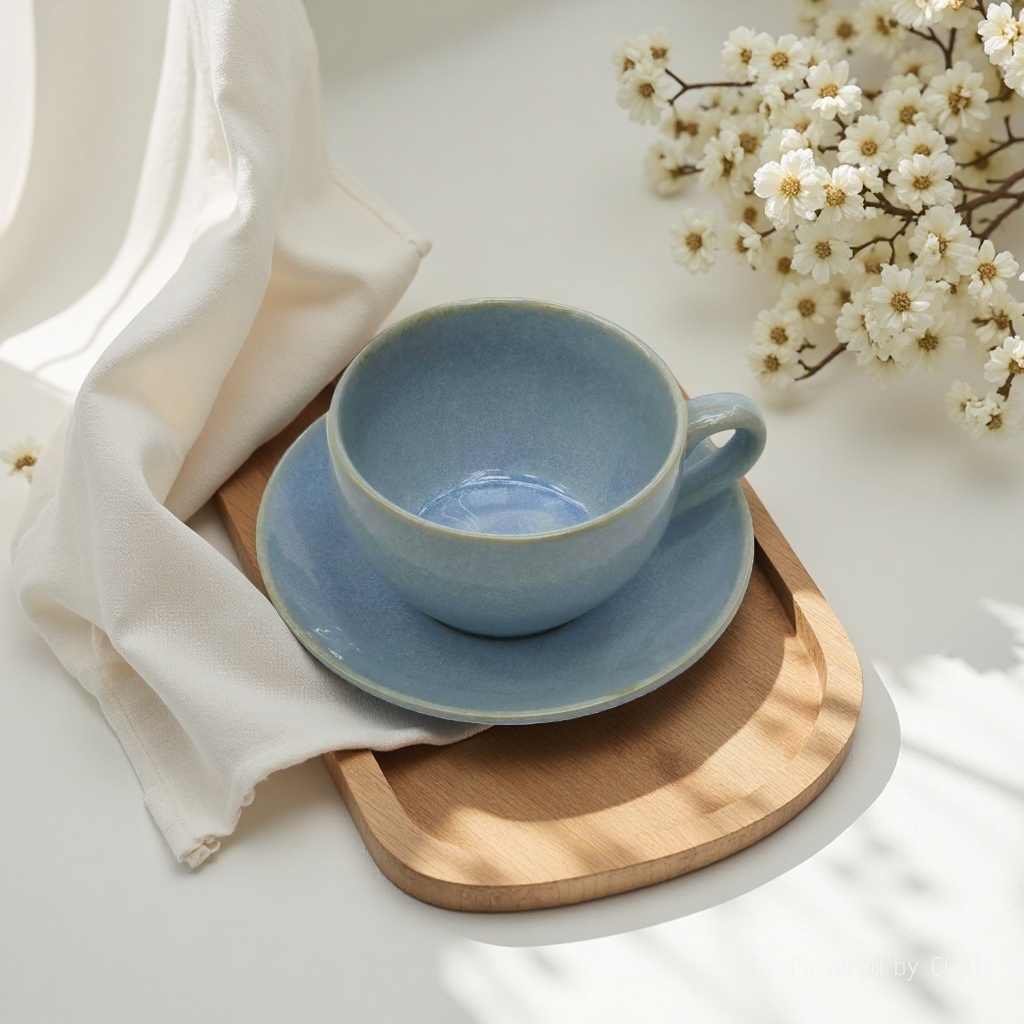水杯茶杯/茶杯漏/土耳其杯子/茶杯/绿茶水杯白底实物图