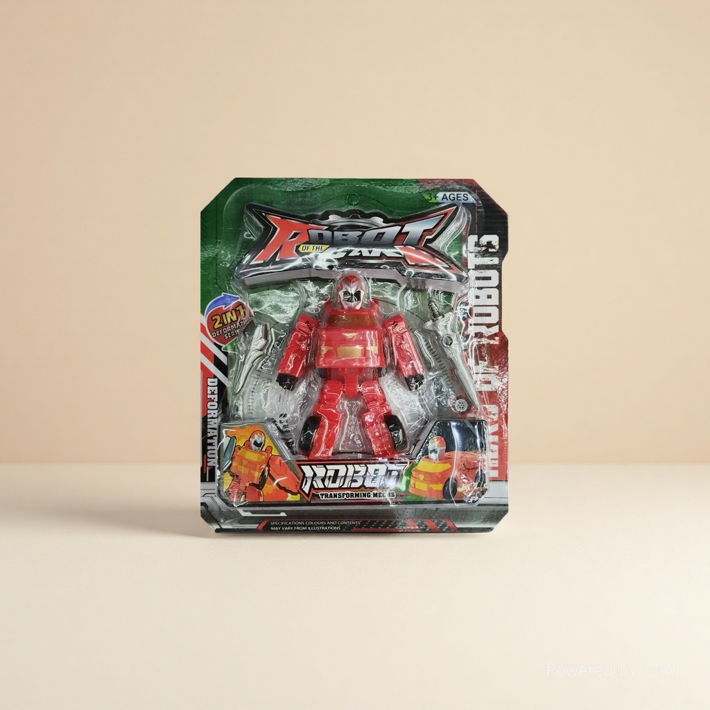 AI intelligent transformable robot toys, robot dog toys, movable robot model toys, gun sets