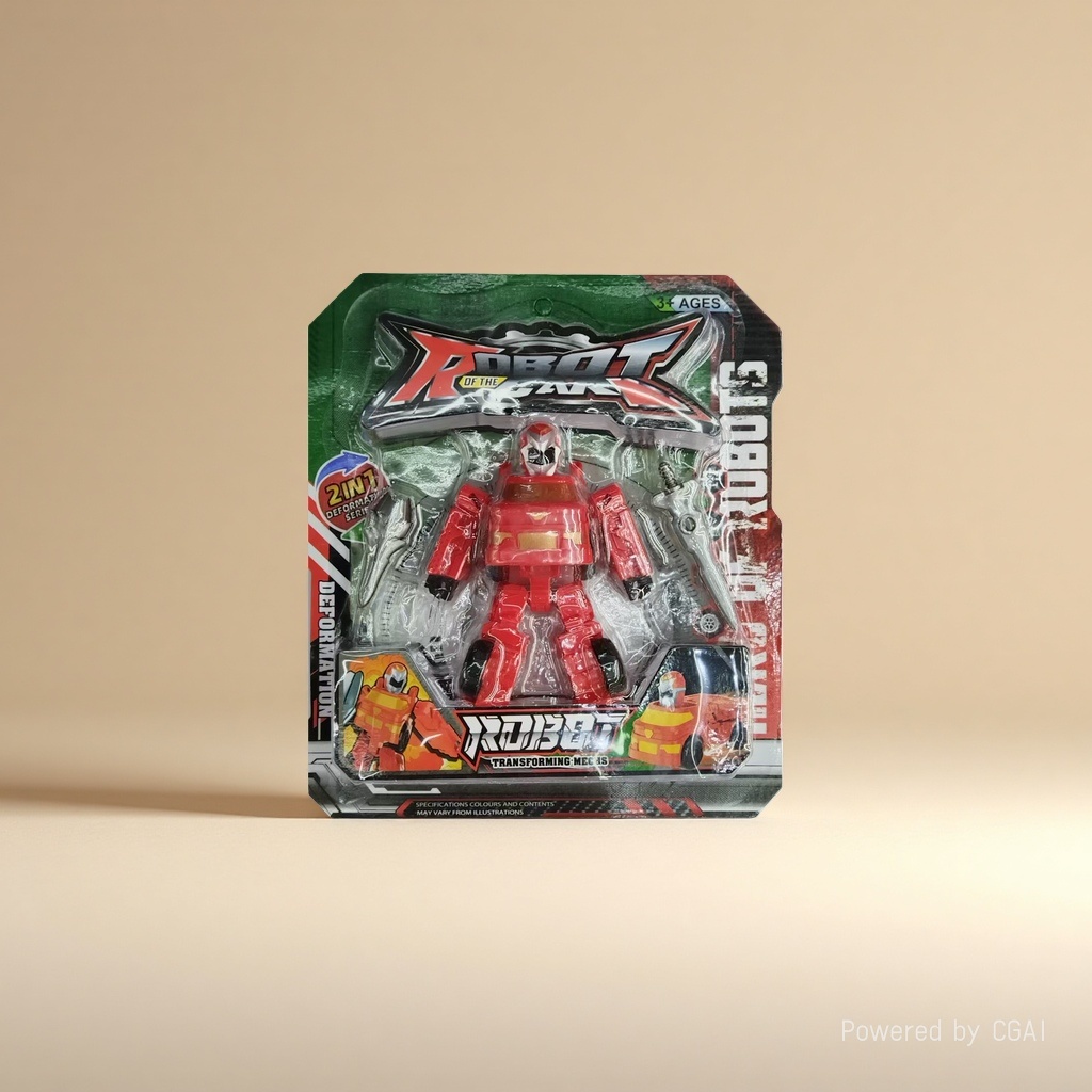 AI intelligent transformable robot toys, robot dog toys, movable robot model toys, gun sets Application Scenario