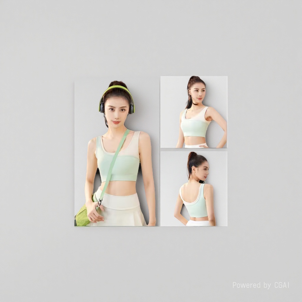 Yoga wear, women's tight-fitting sports underwear, outdoor T-shirts, vests, sportswear Specification image