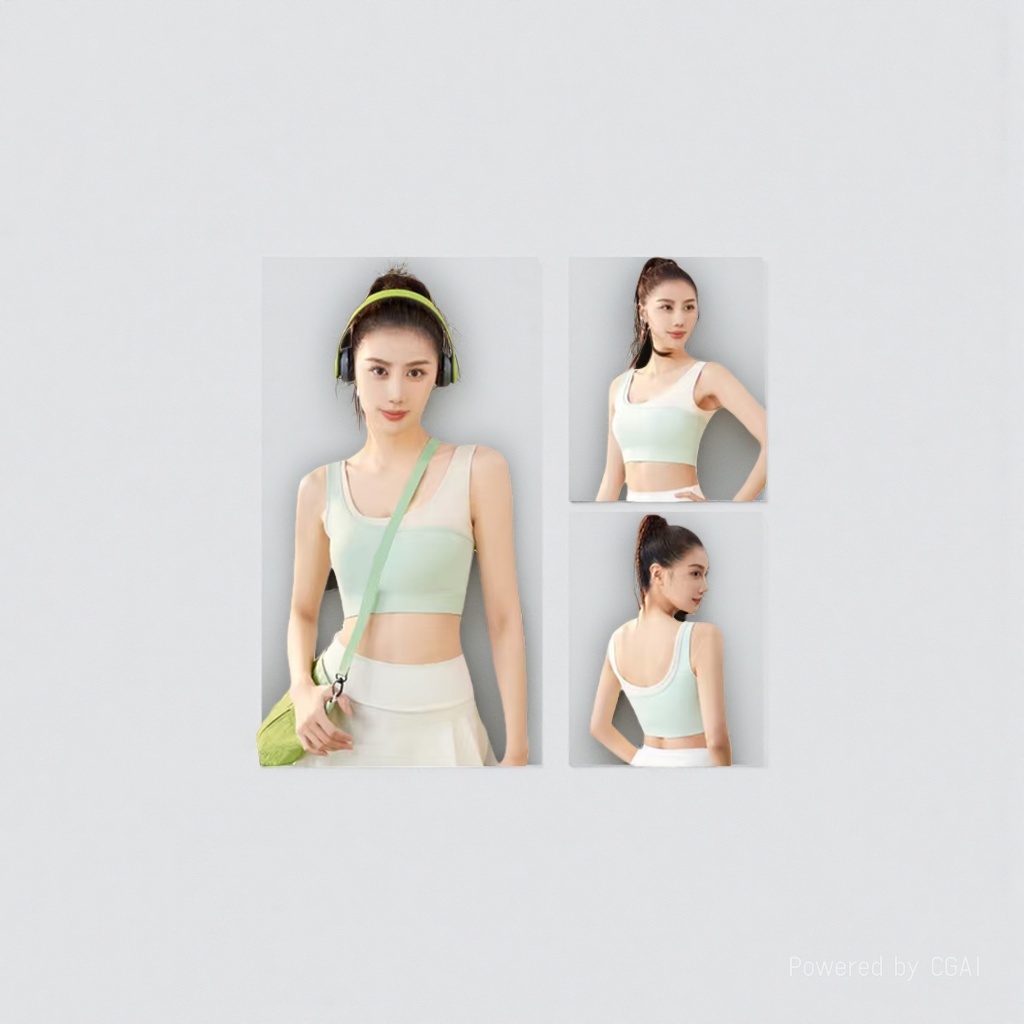Yoga wear, women's tight-fitting sports underwear, outdoor T-shirts, vests, sportswear Item Picture