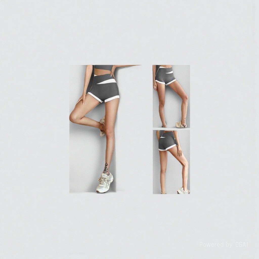 European and American high-waisted threaded yoga pants, women's sports tight pants, sweatpants, leggings, yoga wear Item Picture