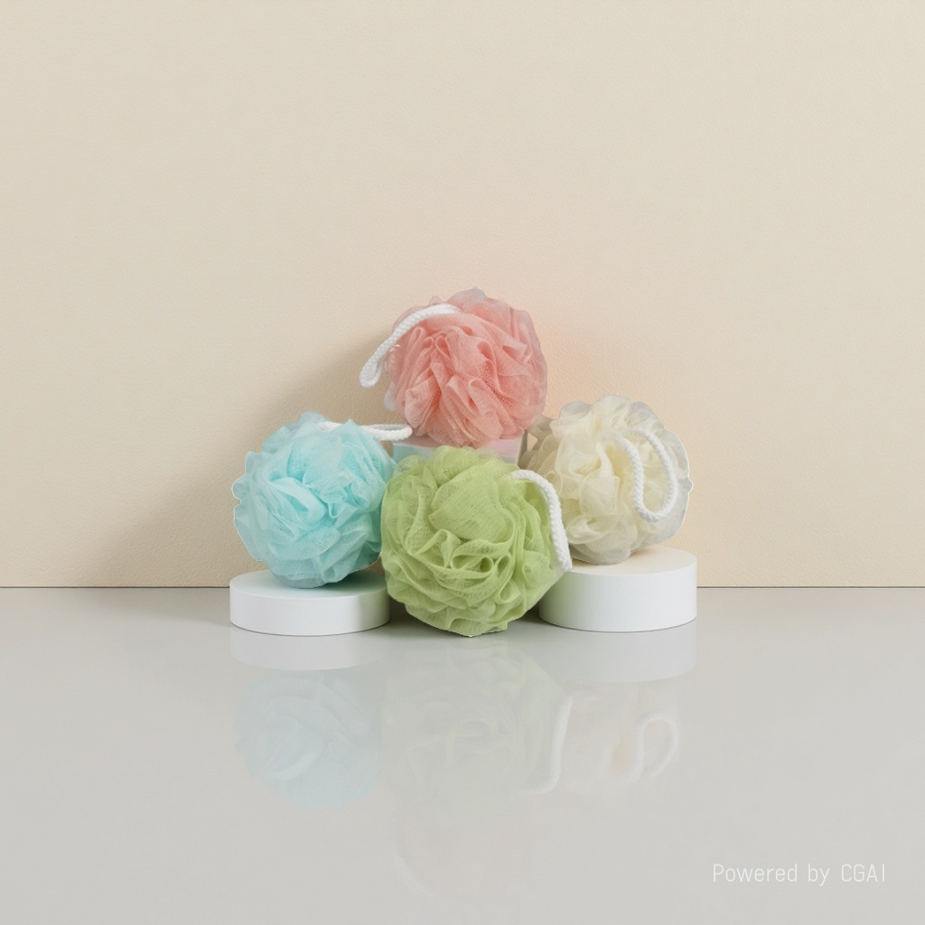 澡巾/搓澡巾网眼/洗澡带/搓澡/浴花卡通产品图