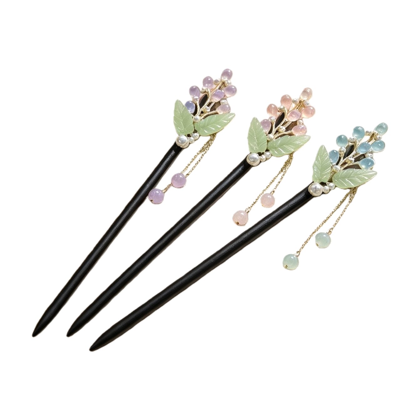 Simple plastic hairpin accessories for women in summer with acetate clips Item Picture