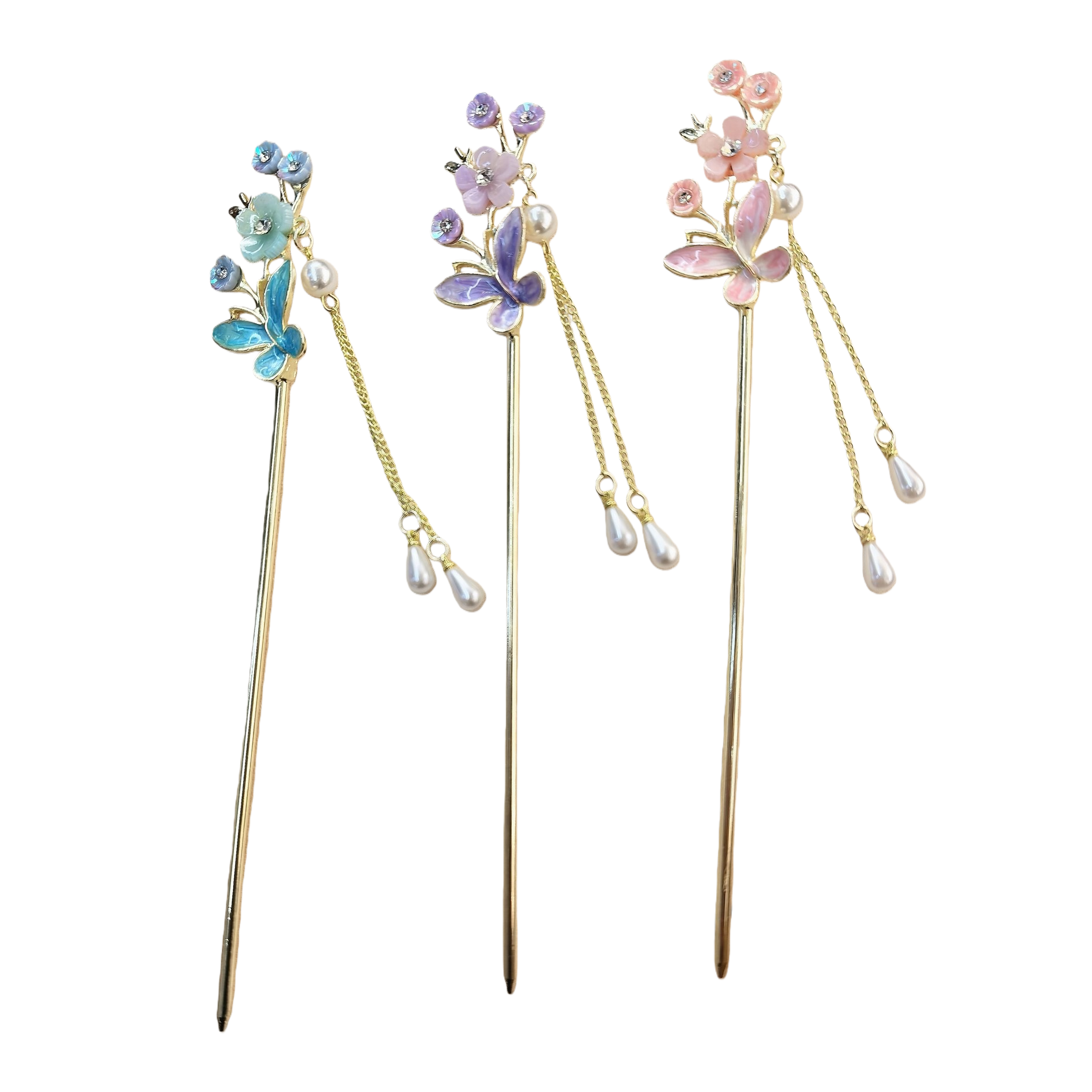 The Classic 2026 new high-end tassel hairpin for women, a new Chinese-style wooden hairpin, an ancient-style Hanfu hairpin, a modern headwear Item Picture