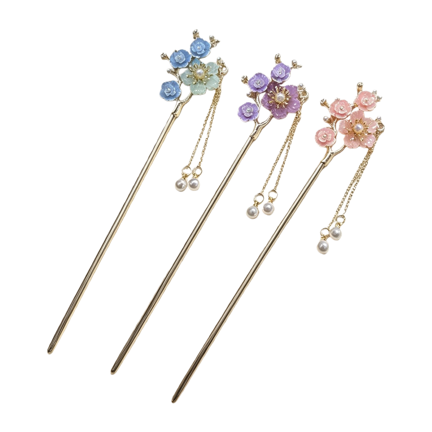 2026 New style of back head updo hairpin, high-end and niche hairpin, Hanfu Cheongsam accessories wholesale step shake Item Picture
