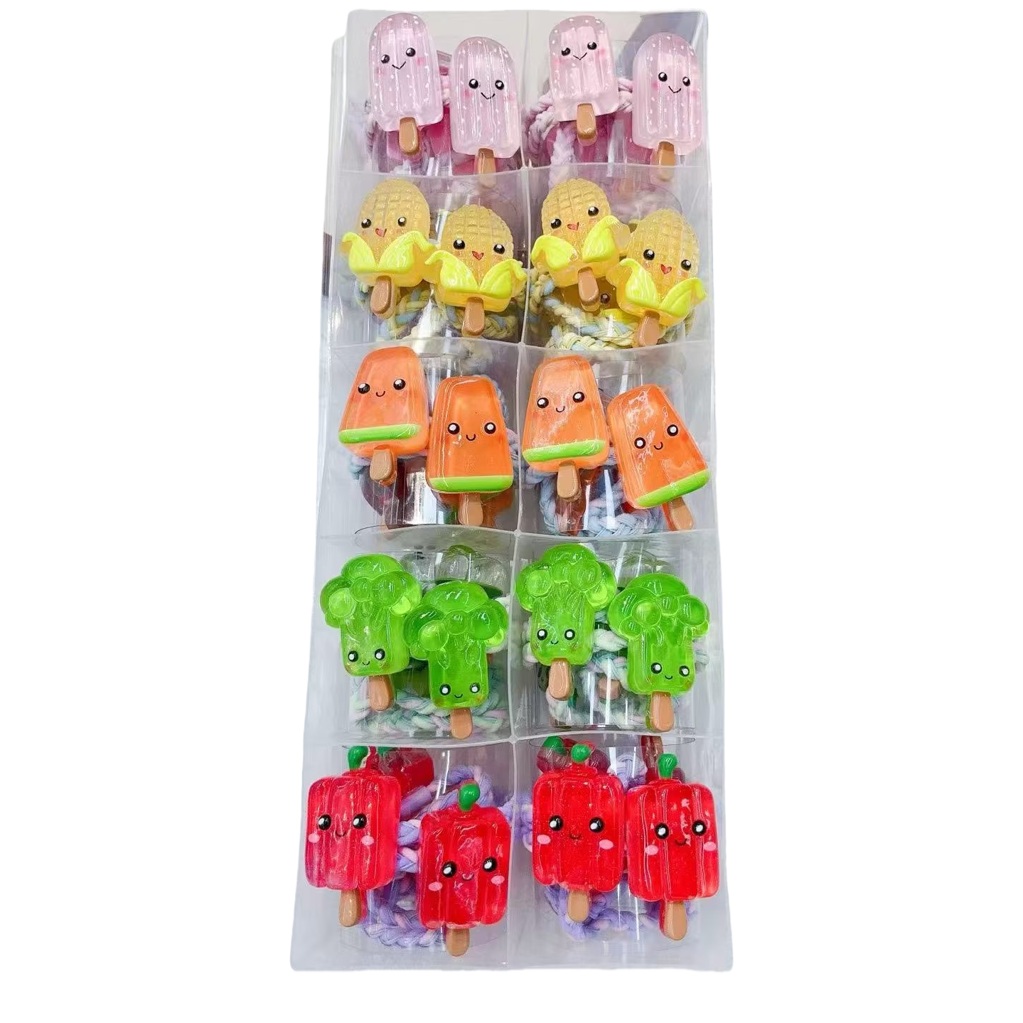 New fun imitation children's hairpins, funny emoticons, fruit tea bangs and hair clips Item Picture