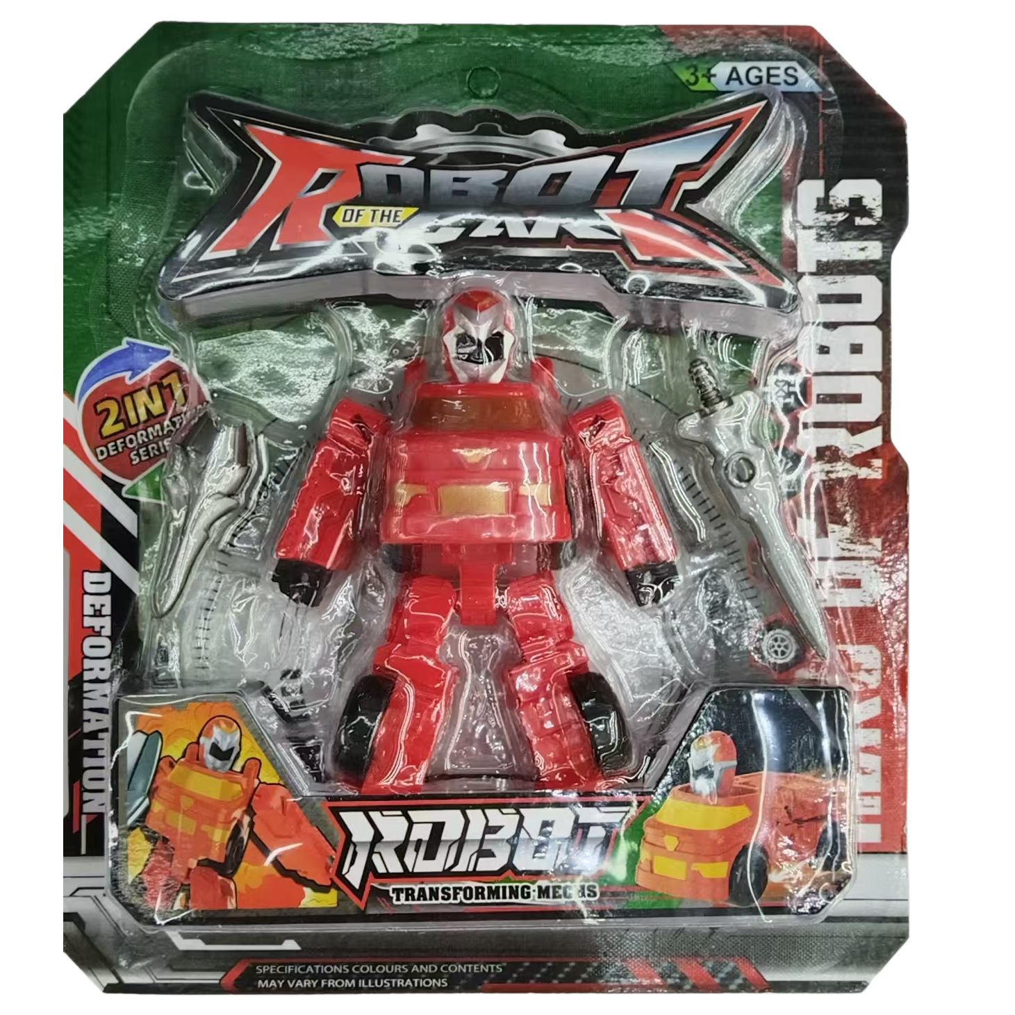 AI intelligent transformable robot toys, robot dog toys, movable robot model toys, gun sets Item Picture