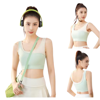 Yoga wear, women's tight-fitting sports underwear, outdoor T-shirts, vests, sportswear Application Scenario
