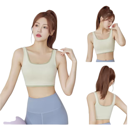Yoga wear, women's quick-drying breathable sports underwear, tight vest, outdoor fitness outfit Application Scenario