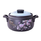 砂锅/砂锅煲/煎药壶/砂锅饭砂锅/中东大理石锅白底实物图