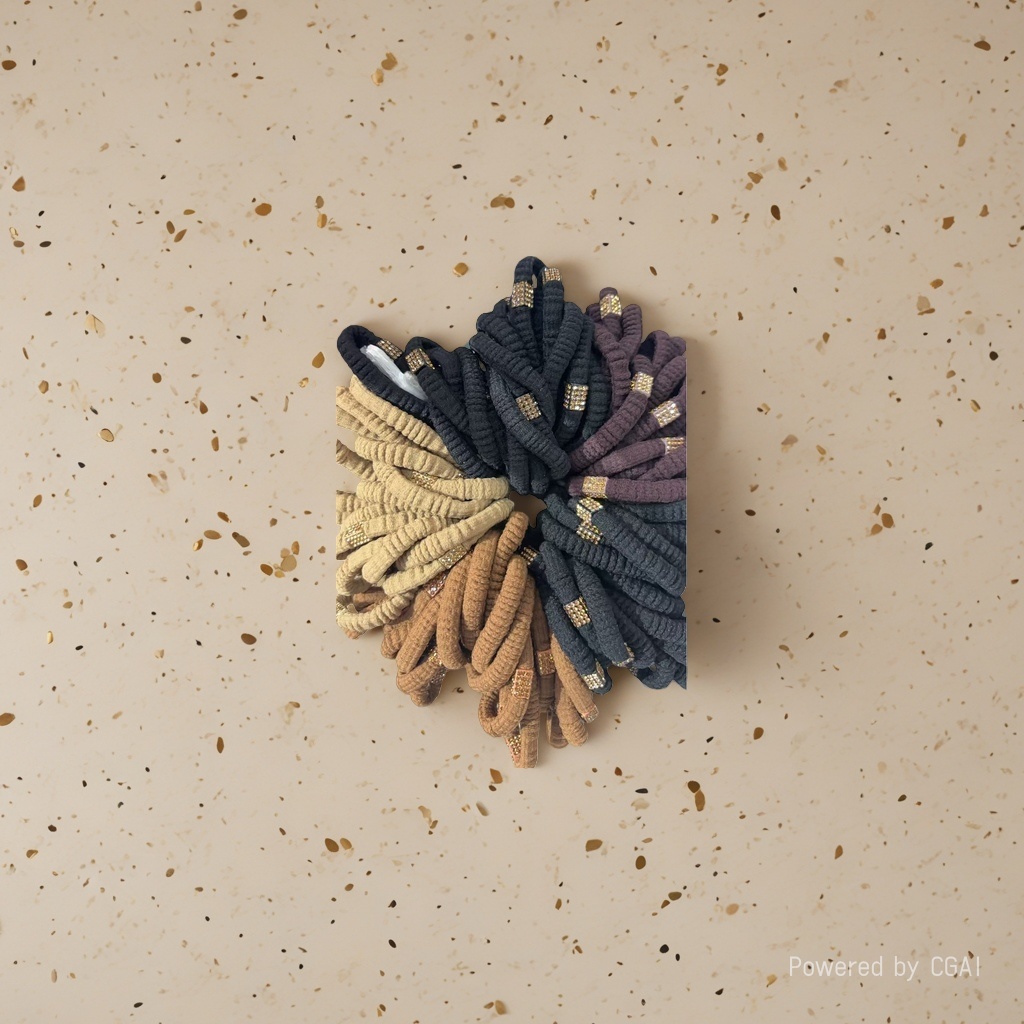 Large intestine hair band decoration, hair accessory, hair rope, Korean-style fashionable hair band accessory Application Scenario