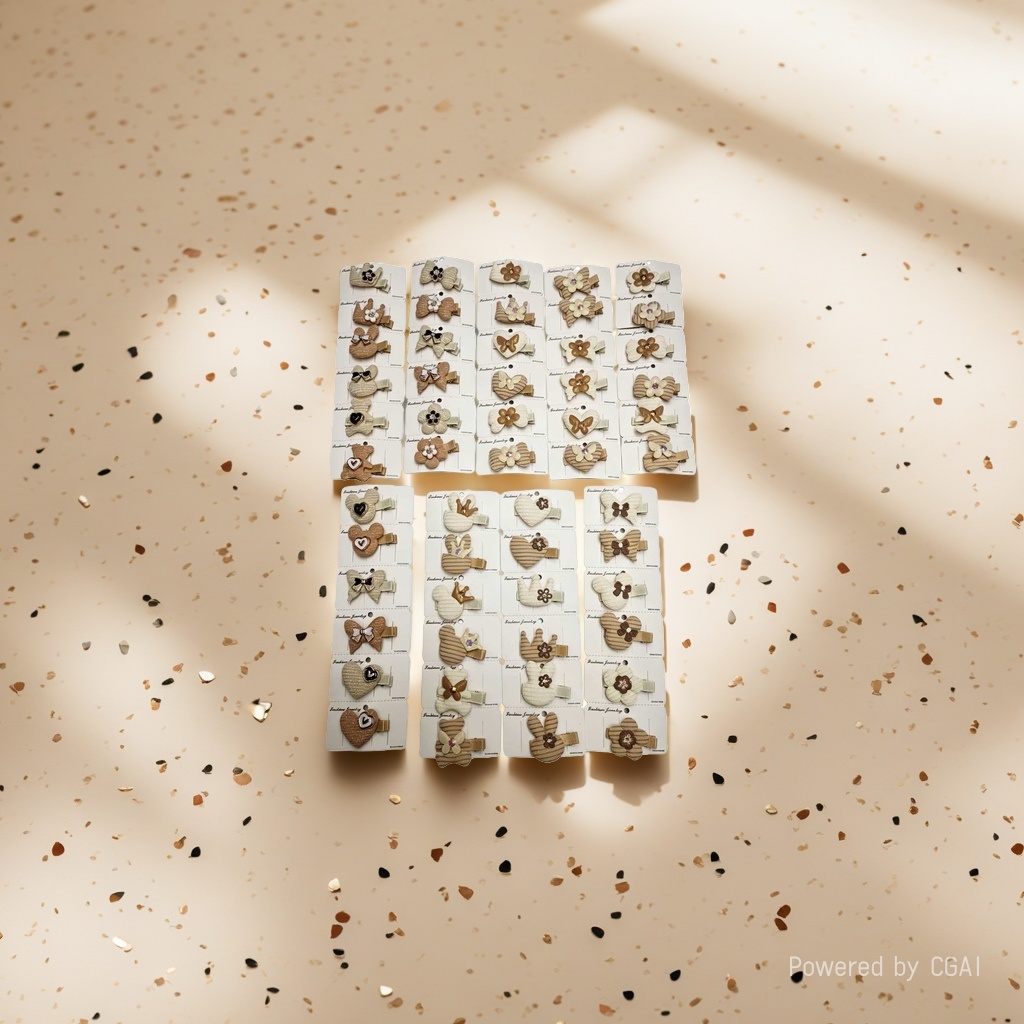 A variety of styles of hairpins and clips are fashionable and versatile Application Scenario
