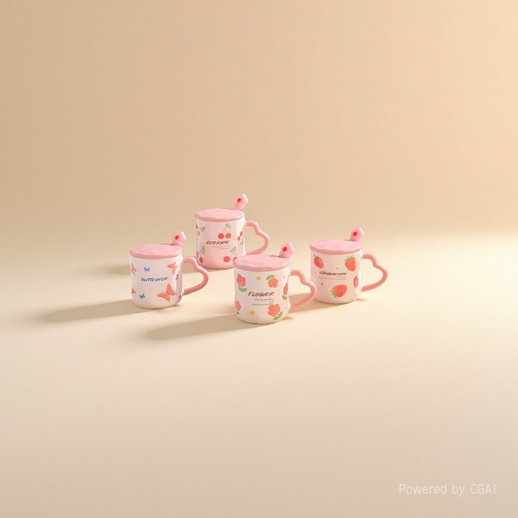 كأس صغير من الخزف الخزفي Specification image