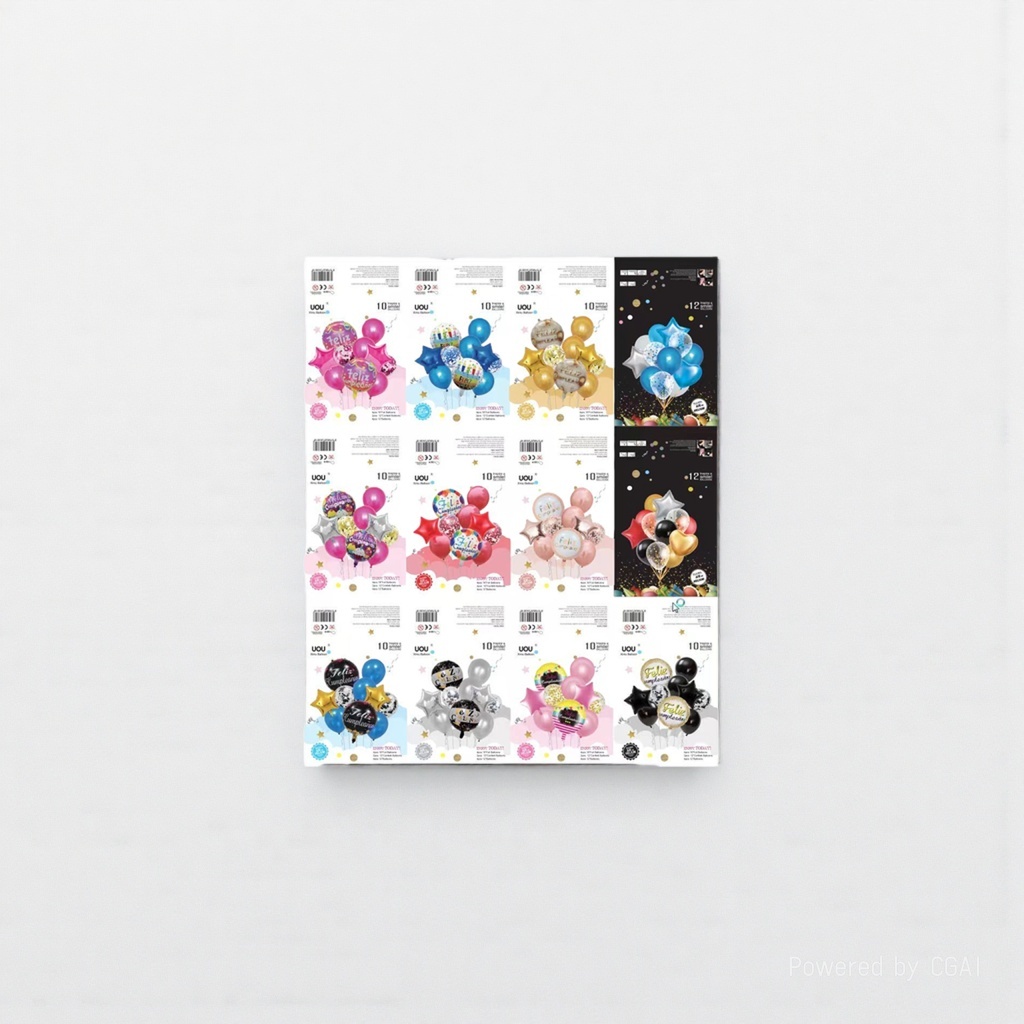 气球/波波球/气球生日派对用品/大气球/气球套装产品图