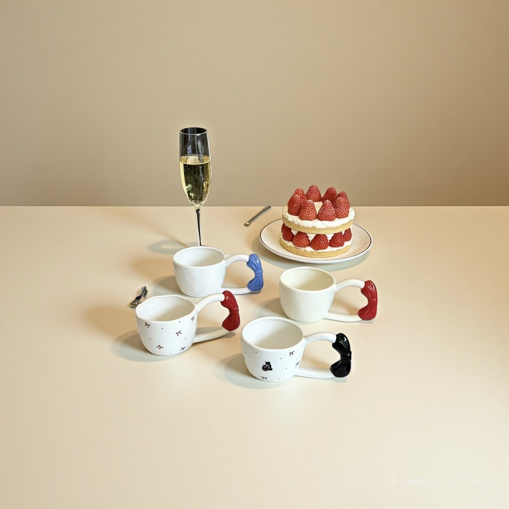 水杯茶杯/茶杯漏/土耳其杯子/茶杯/绿茶水杯产品图