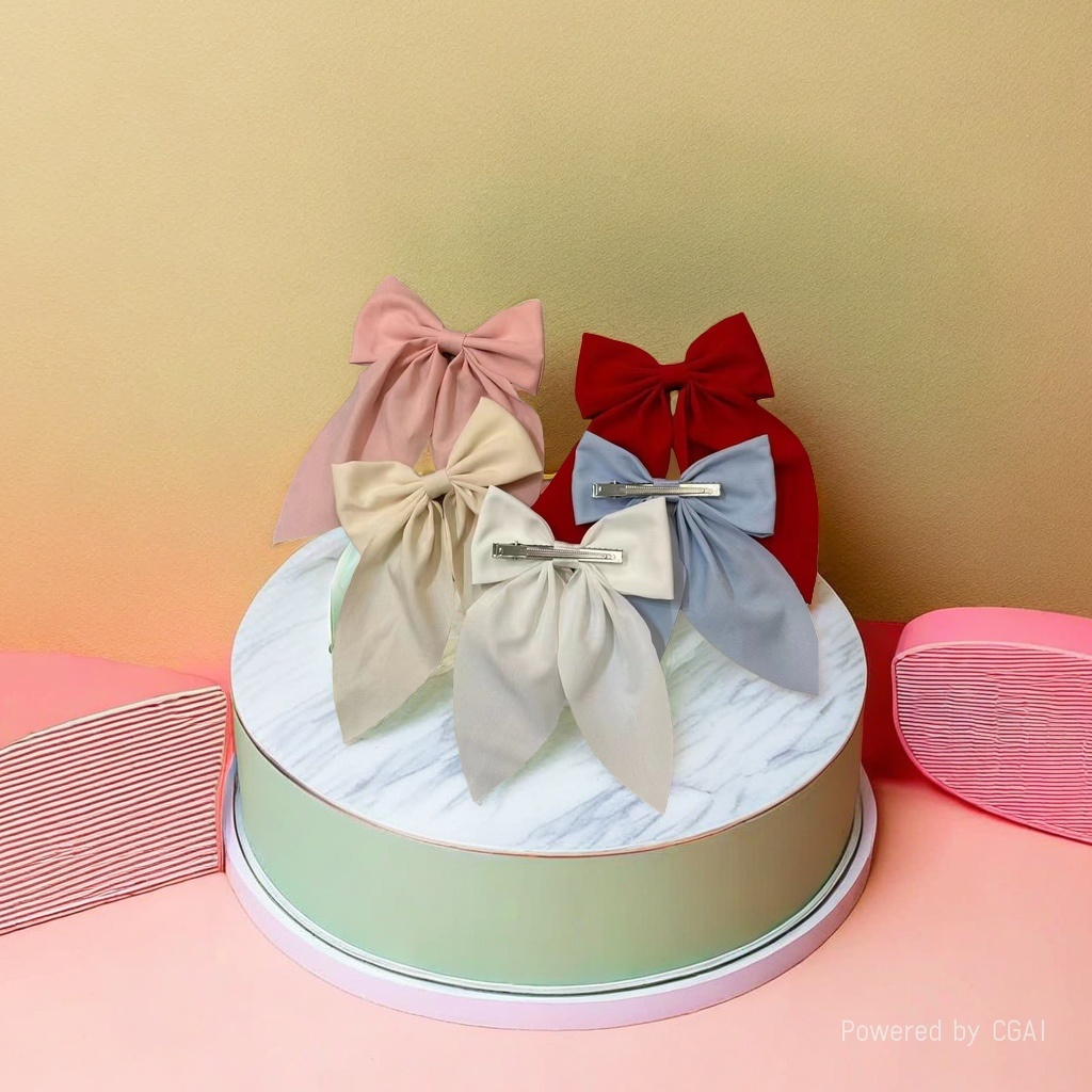 Bow hairpins, banana hairpins, shark hairpins, scratch hairpins, sweet and girlish style