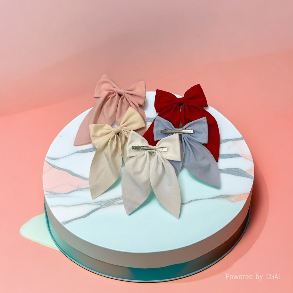 Bow hairpins, banana hairpins, shark hairpins, scratch hairpins, sweet and girlish style details Picture