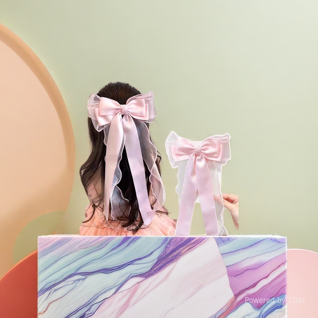 Bow clip, banana clip, shark clip, hairpin, hair clip, sweet and girlish style, multi-purpose styling details Picture