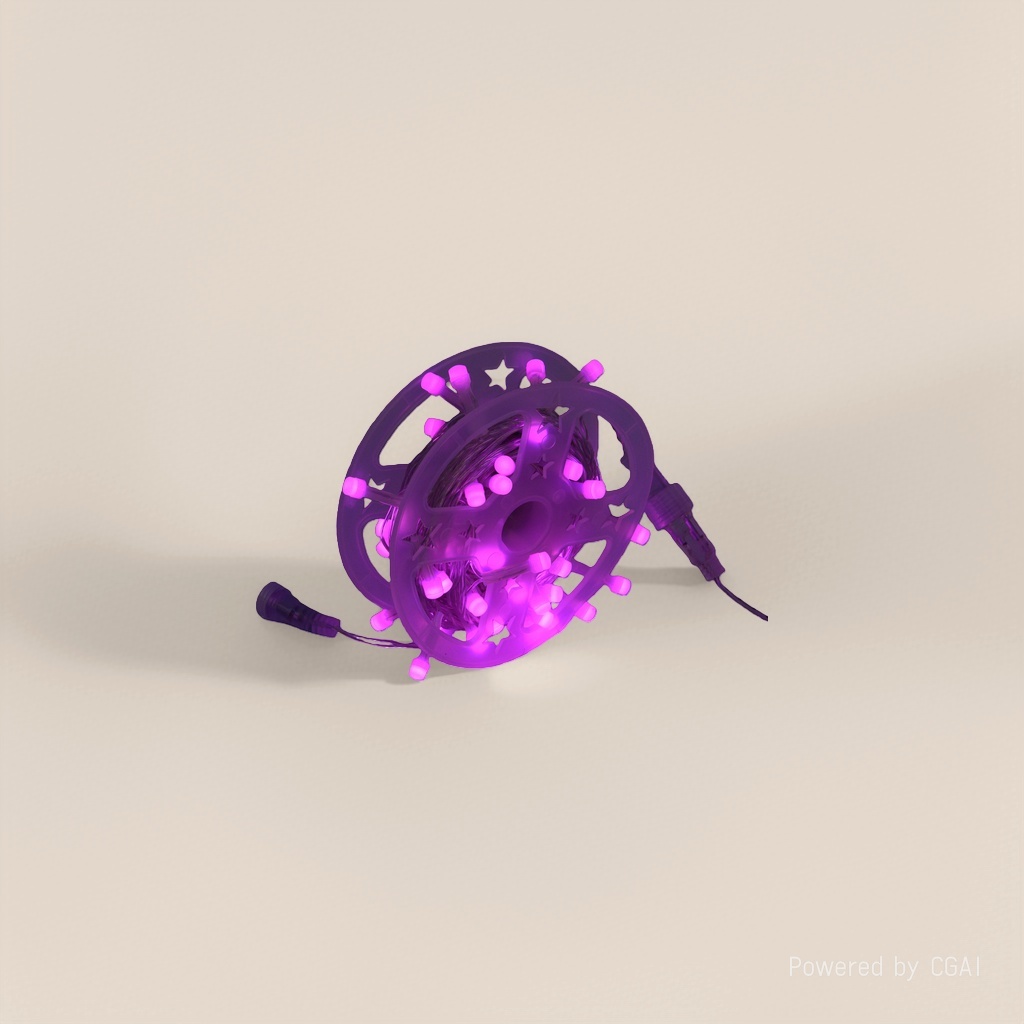 LED purple string decorative light, 10 meters adjustable, waterproof, suitable for both outdoor and indoor use