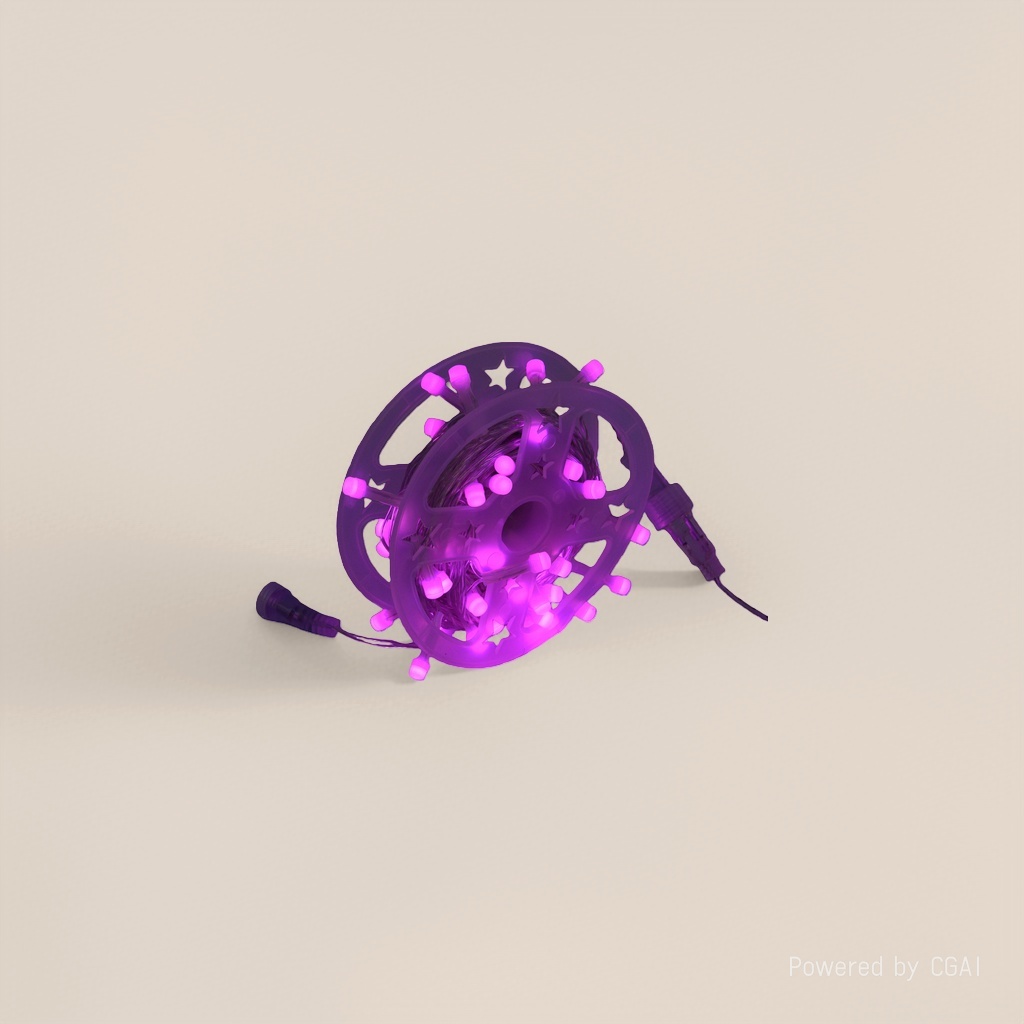 LED purple string decorative light, 10 meters adjustable, waterproof, suitable for both outdoor and indoor use details Picture