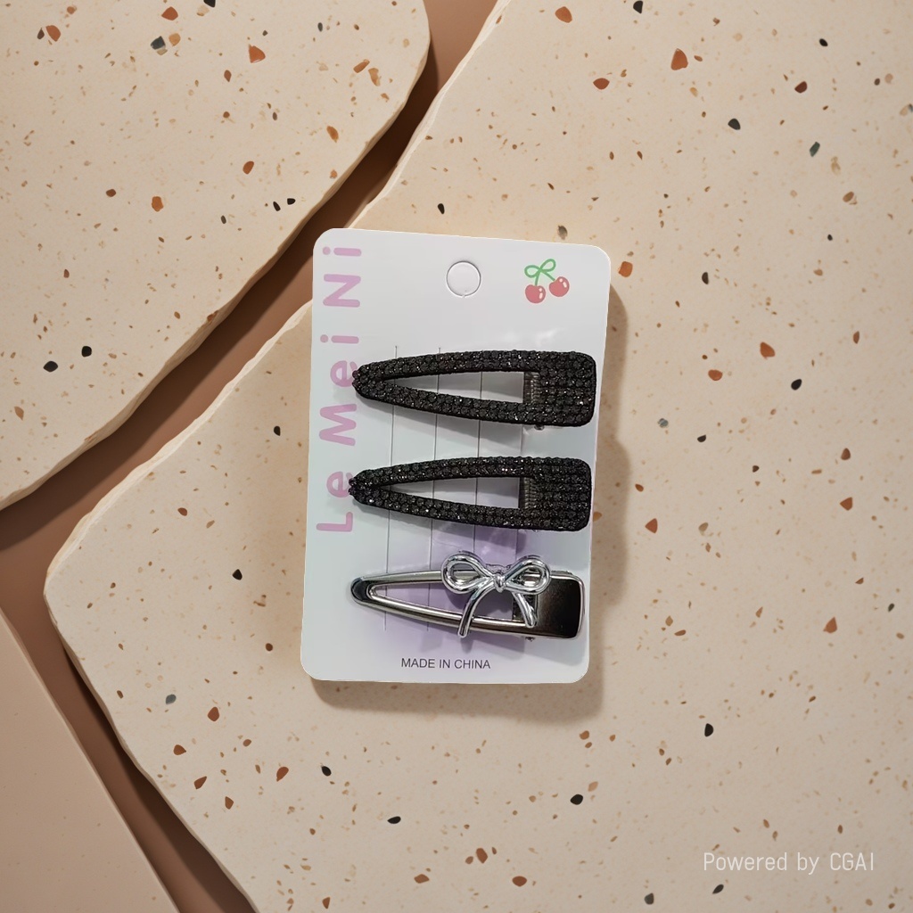 The high-elasticity hair clip of the teenage girl is sweet, simple and versatile Application Scenario