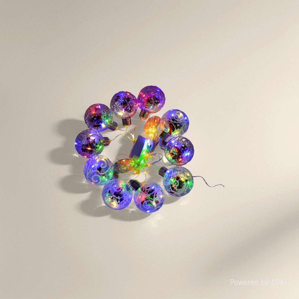 LED light string, colorful decorative light string, desktop light details Picture
