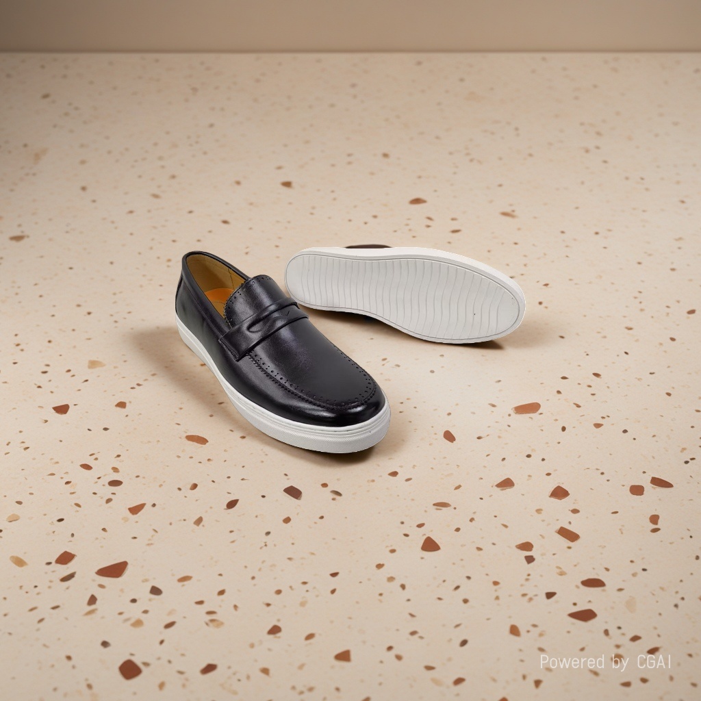 men shoes Black leather loafers men summer sports casual shoes Application Scenario