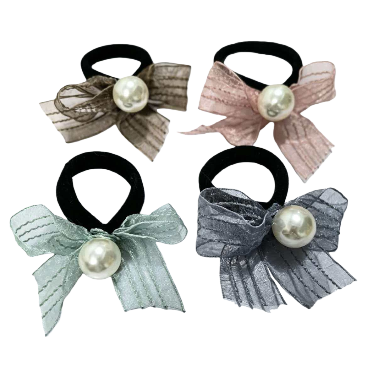 Large intestine hair bands, hair accessories, hair strings, Korean style fashionable accessories, women's elastic hair bands Item Picture