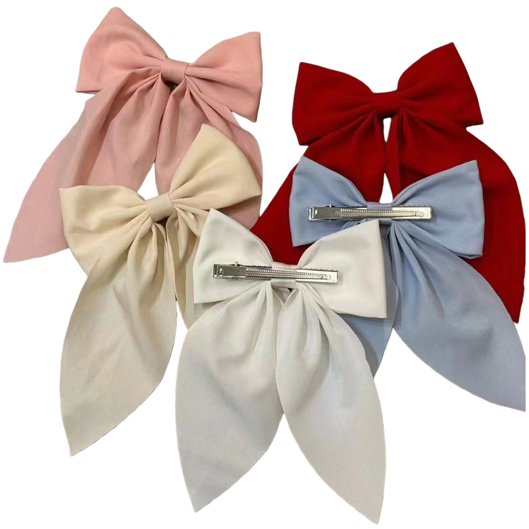 Bow hairpins, banana hairpins, shark hairpins, scratch hairpins, sweet and girlish style Item Picture