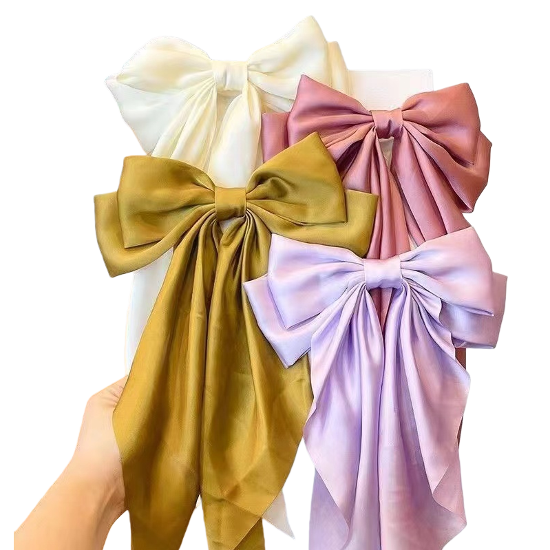 Bow, sports headband, yoga headscarf, sweat-absorbing hair tie, sweat-wiping wrist strap Item Picture