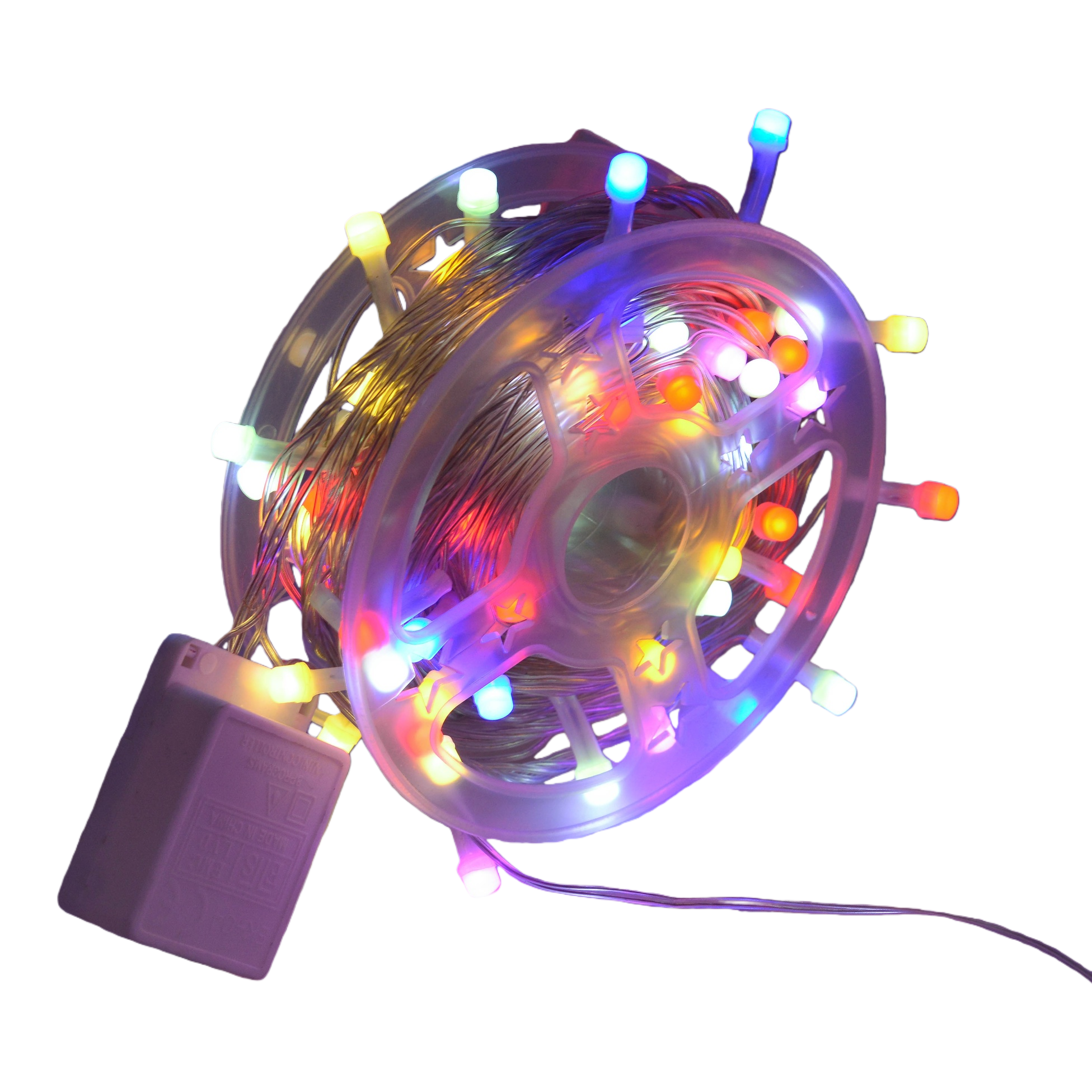 Outdoor LED string lights, Christmas decorative lights, night market ceiling gauze curtains, LED light strips, luminous string lights, reels 112134957 Item Picture
