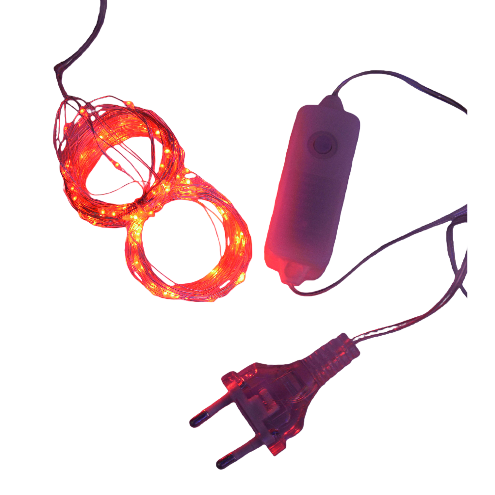 Halloween LED pumpkin string lights, red indoor decorative lights, Christmas decorative strip lights, gift box decorative lights Item Picture