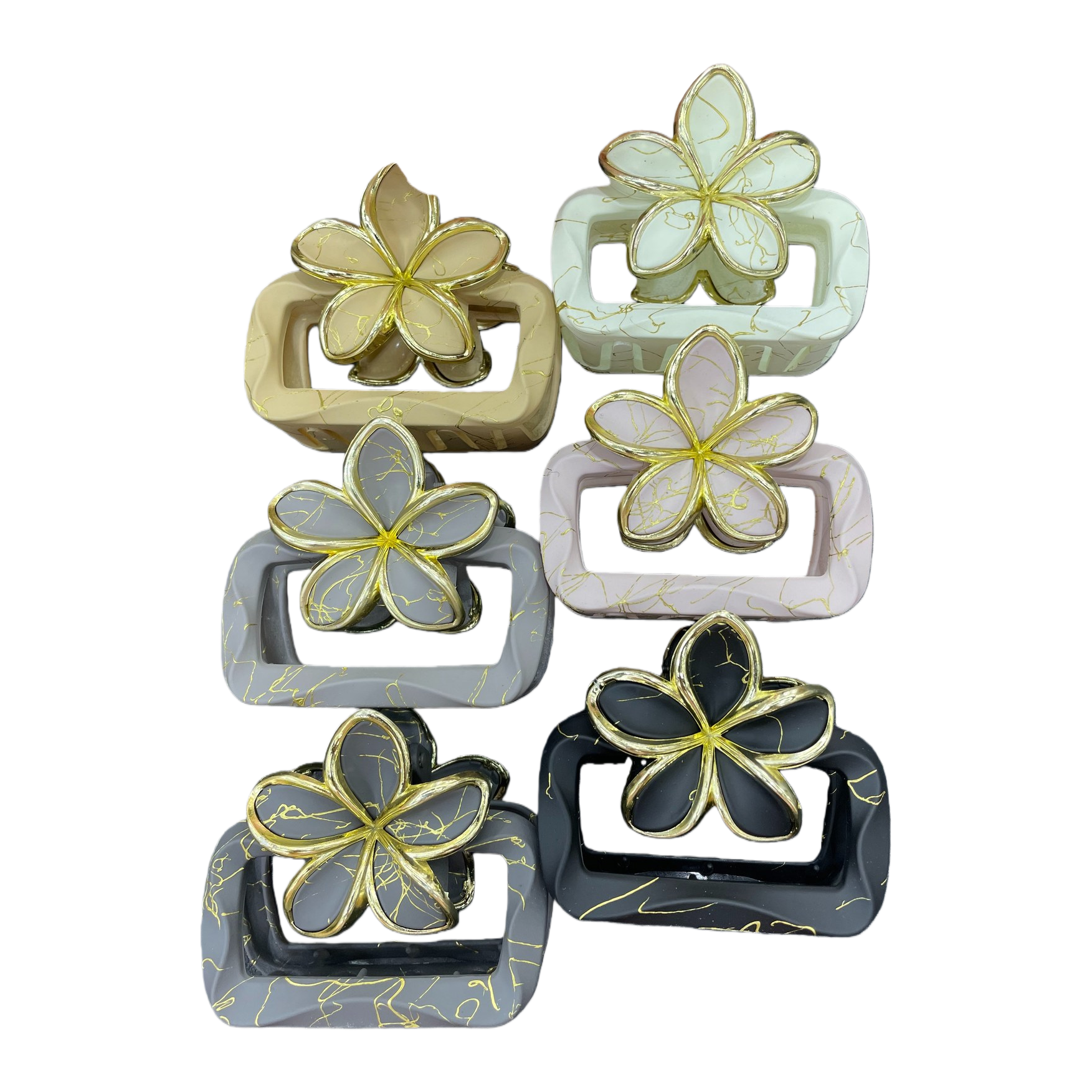 Flower-shaped hairpins, grab clips, banana clips, shark clips, hairpins 155201056 Item Picture