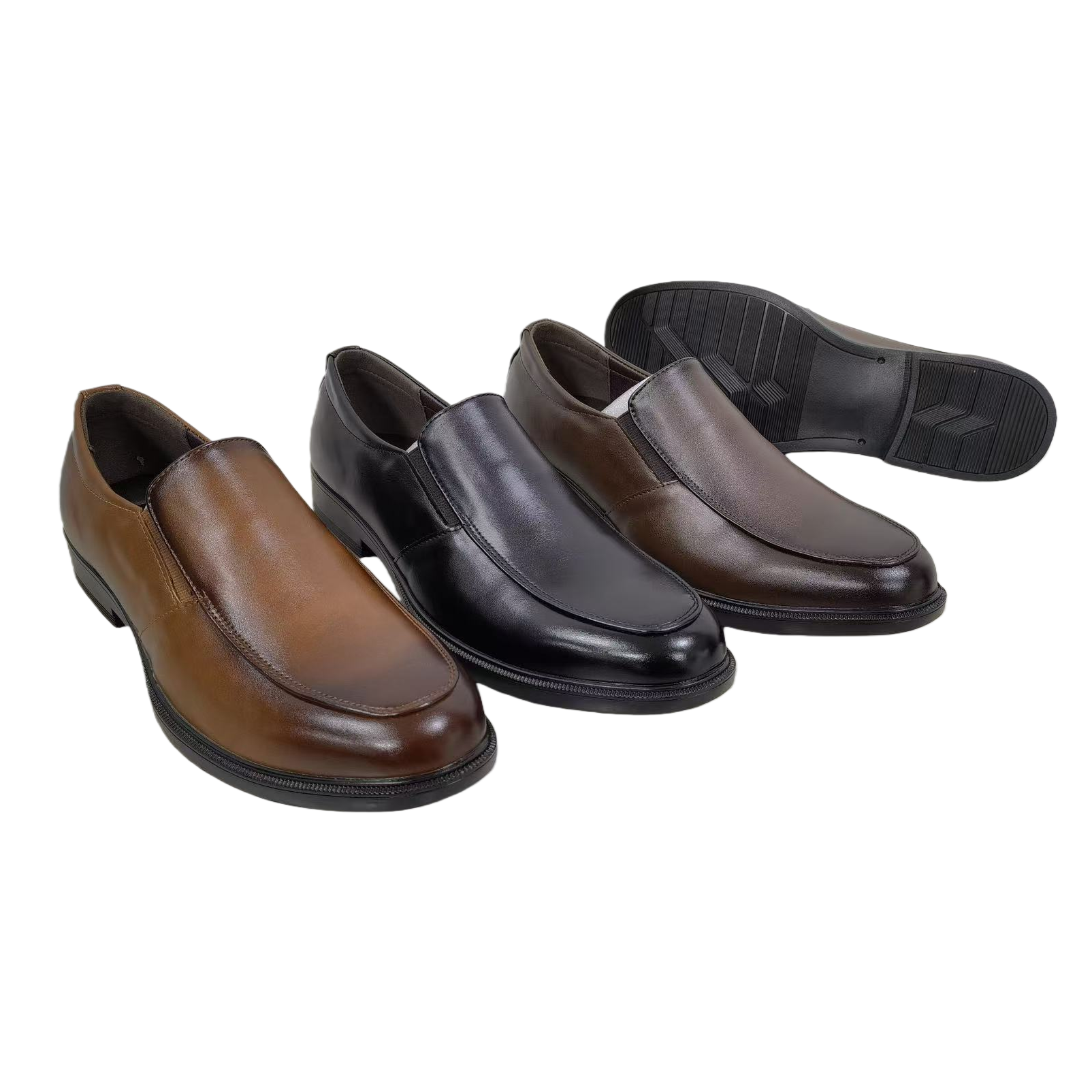 men shoes Men's casual single shoes Men summer leather shoes Item Picture