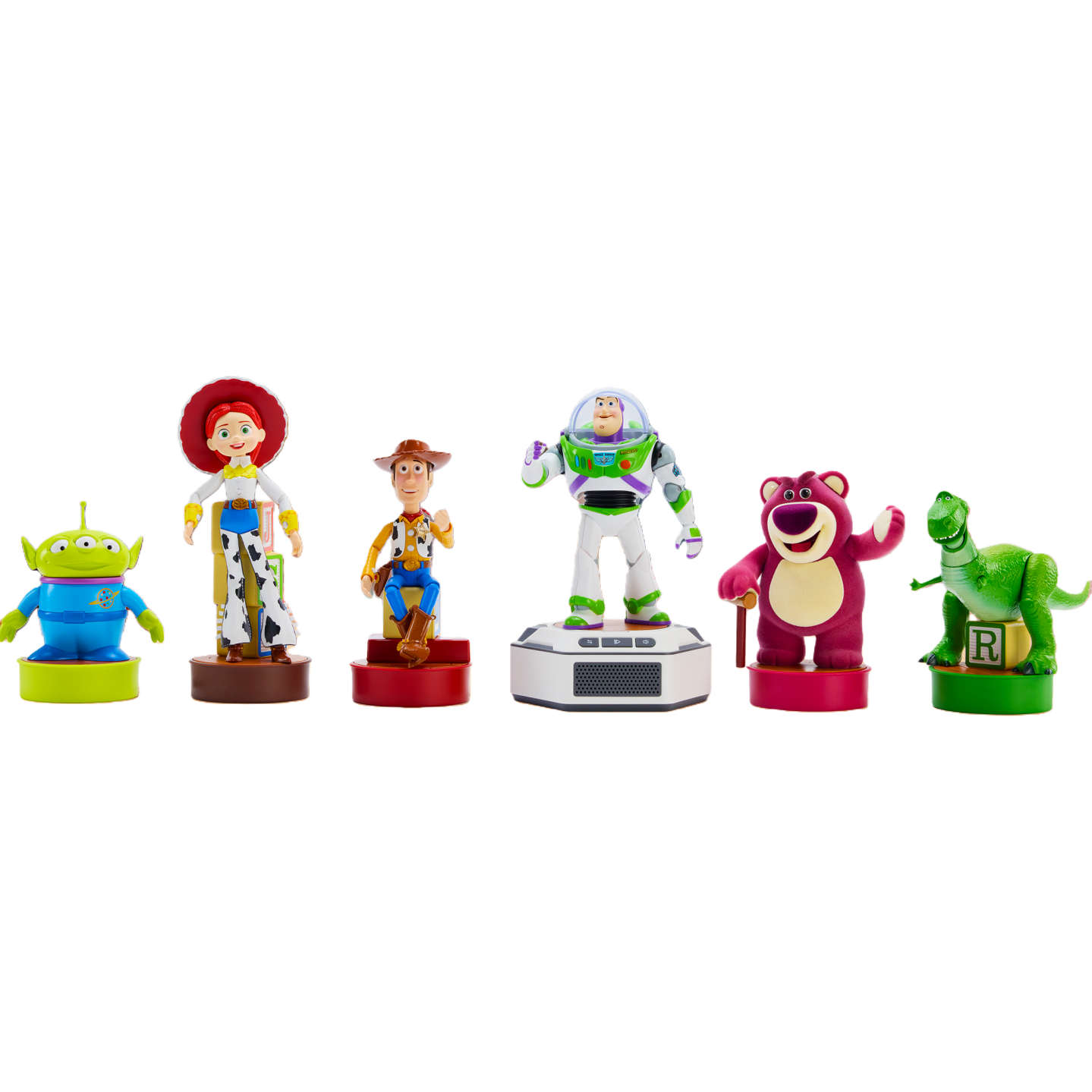 Play Master 30th Anniversary Collection Set Mini Grand Mobilization (Strawberry Bear + Buzz + Woody + Three-Eyed Boy + Hug Dragon + Tris + Base) Item Picture