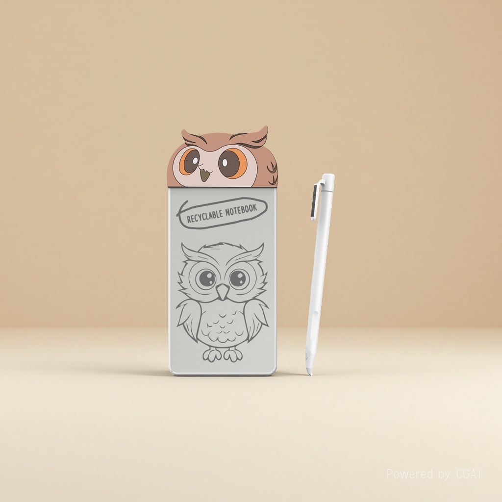Mi Guang Cartoon owl pattern notepad, other display items, cute office stationery
