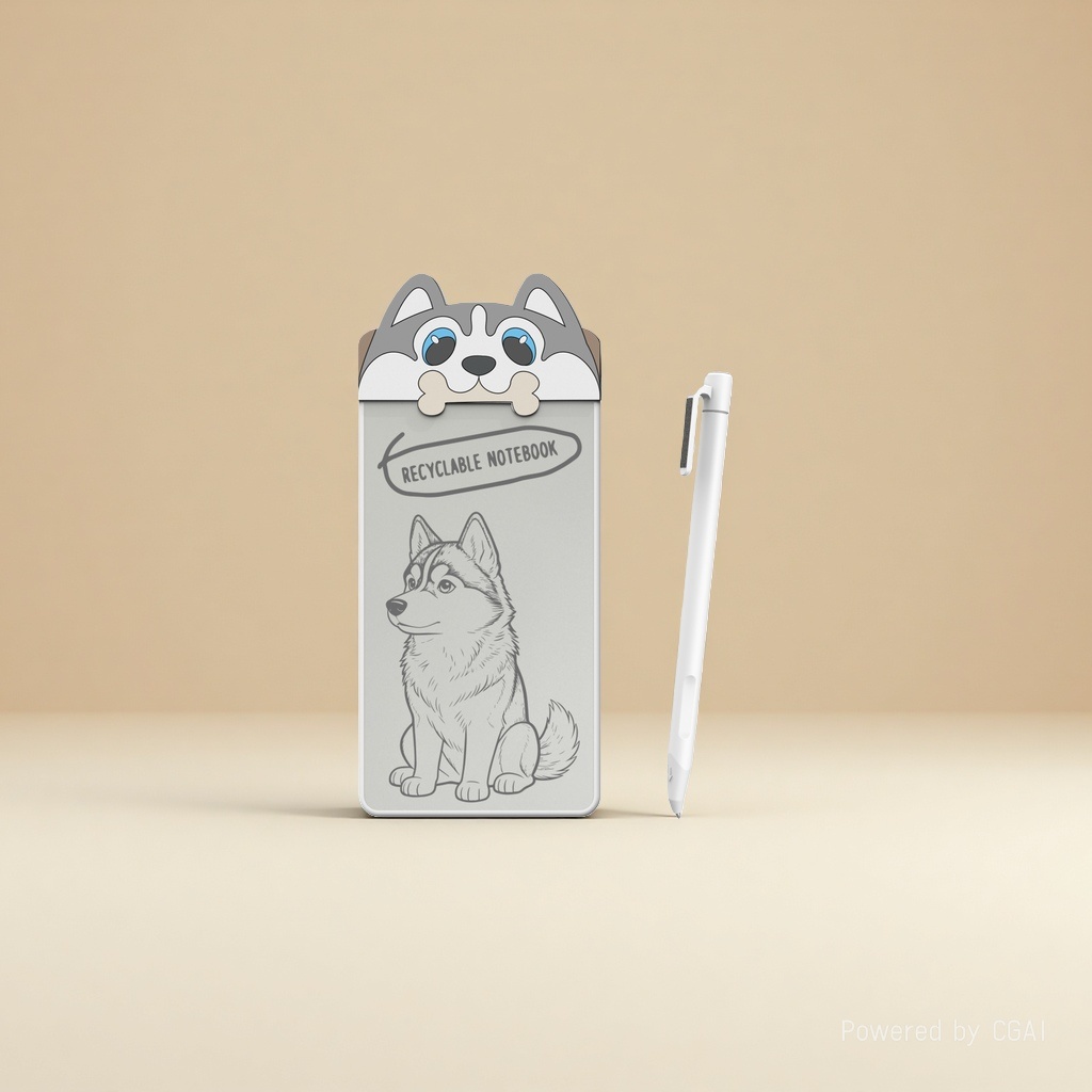 Cartoon husk-shaped sticky notes, other display items, cute office stationery Cartoon husk-shaped sticky notes, other display items, cute office stationery