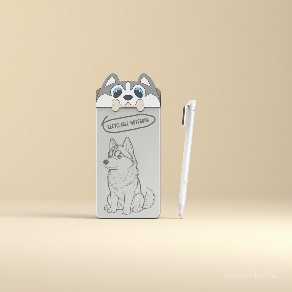 Cartoon husk-shaped sticky notes, other display items, cute office stationery Specification image