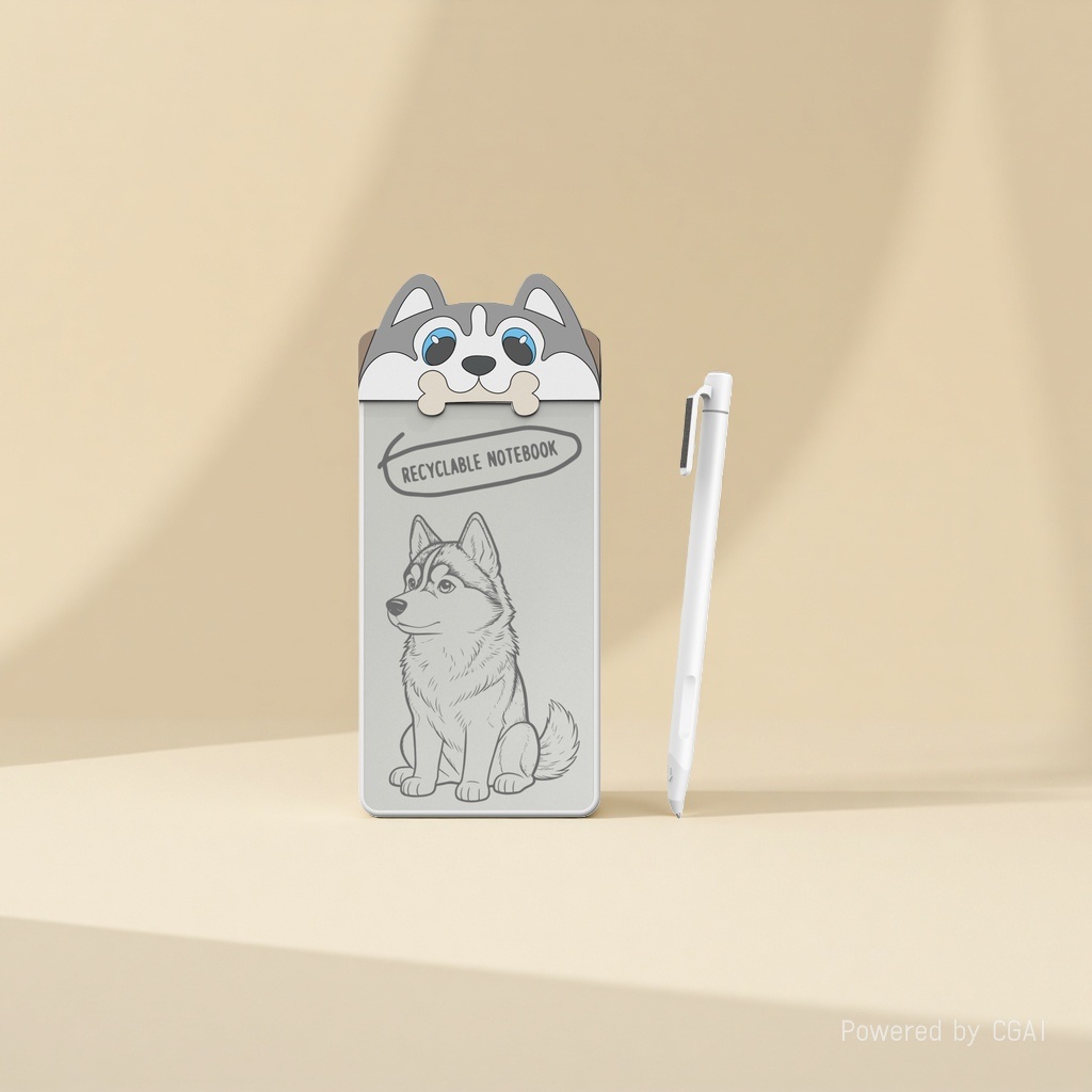 Cartoon husk-shaped sticky notes, other display items, cute office stationery Application Scenario