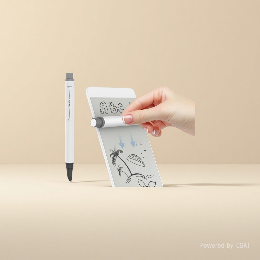 An electronic handwriting tablet with a writing pen, a portable calligraphy and painting board Specification image