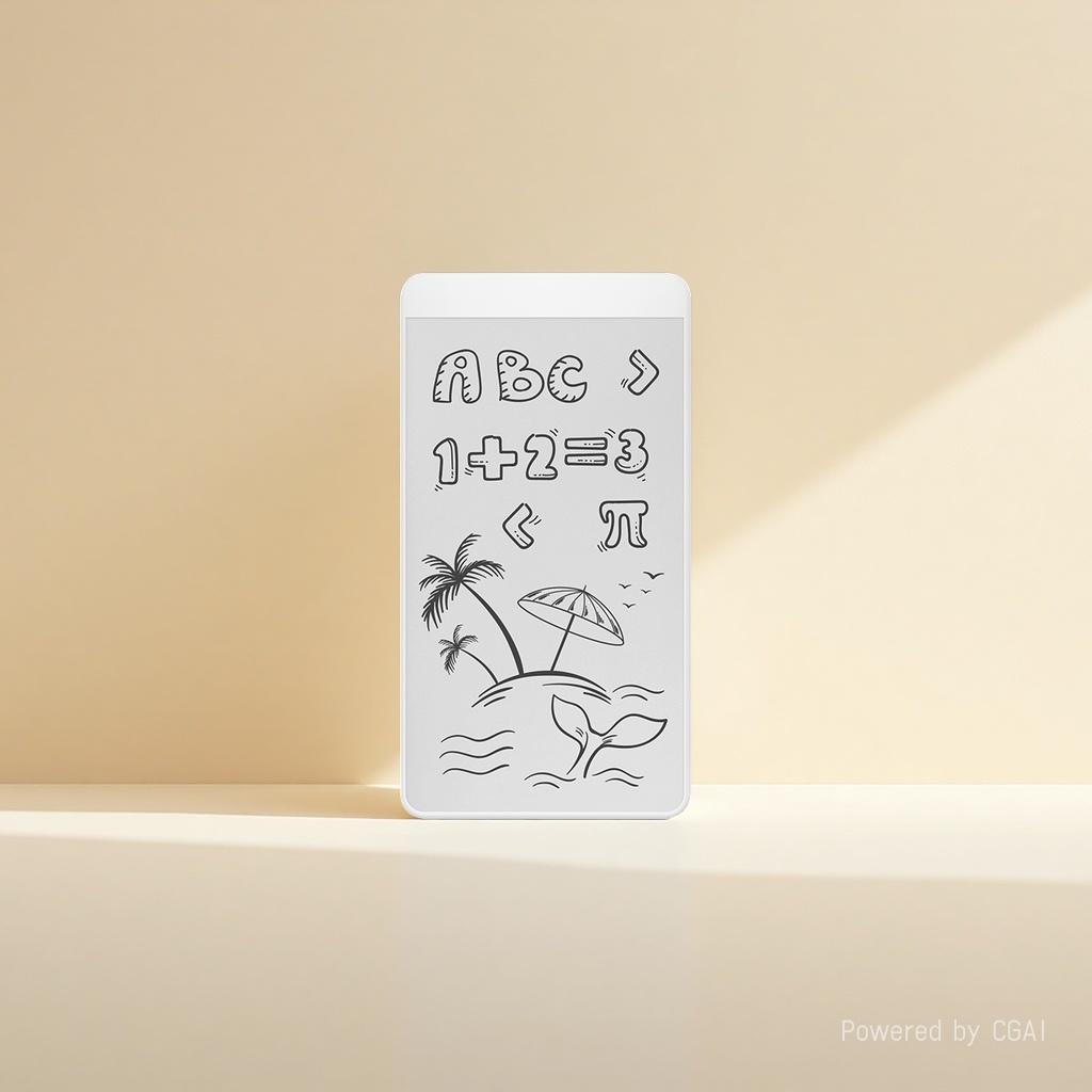 Baby doodle board, whiteboard, blackboard two-in-one, wall-sticking with stand details Picture