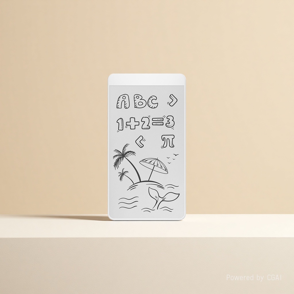 Baby doodle board, whiteboard, blackboard two-in-one, wall-sticking with stand Application Scenario