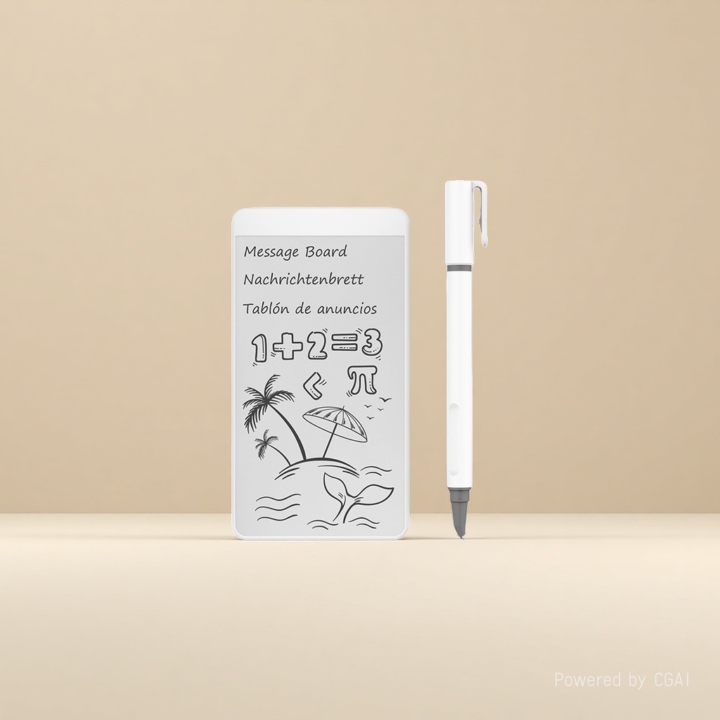 Paperless electronic writing tablet, handwriting drawing tablet, erasable draft board Specification image